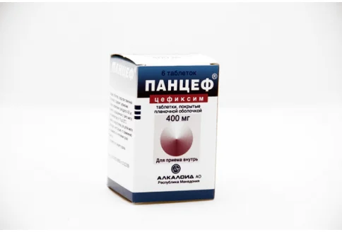 Панцеф, таблетки ппо 400мг №6