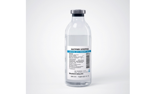 НАТРИЯ ХЛОРИД, РАСТВОР ДЛЯ ИНФУЗИЙ 0.9% 200МЛ