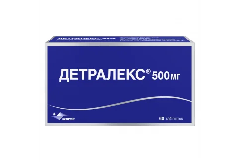 Детралекс, таблетки ппо 500мг №60