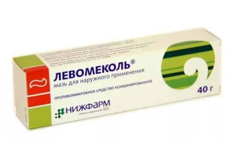 Левомеколь, мазь для наруж примен 40г