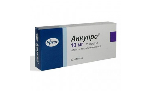 АККУПРО, ТАБЛЕТКИ 10МГ №30