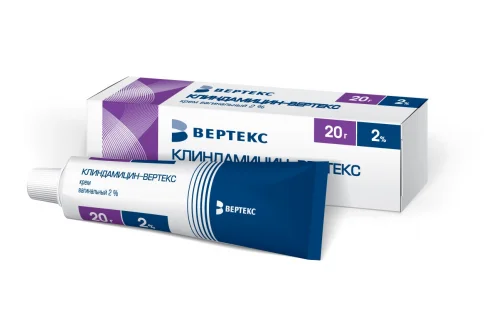Клиндамицин-Вертекс, крем вагинальный2% 20г с аппликатором