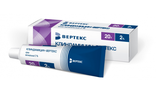 Клиндамицин-Вертекс, крем вагинальный2% 20г с аппликатором