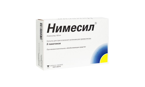 Нимесил, гранулы для суспензий для внутр 100мг пак 2г №9 фото 2