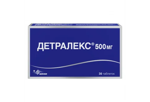 Детралекс, таблетки ппо 500мг №30
