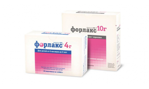 Форлакс, Порошок Для Раствора Внутрь 4Г Пакеты №20