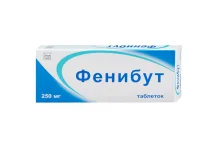 Фенибут, таблетки 250мг №20