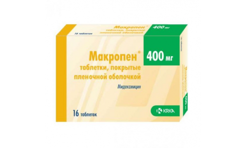 МАКРОПЕН, ТАБЛЕТКИ 400МГ №16