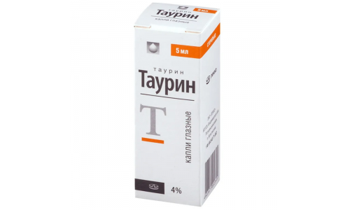 Таурин, капли глазн 4% 5мл