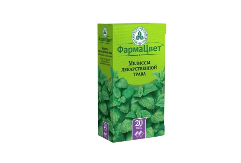 Мелисса трава, фильтр-пакеты 1,5г №20
