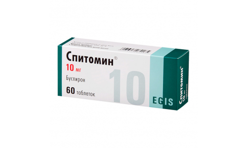 Спитомин, таблетки 10мг №60