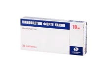 Винпоцетин Форте Канон, таблетки 10мг №30