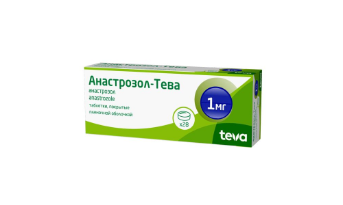 АНАСТРАЗОЛ, ТАБЛЕТКИ 1МГ №28
