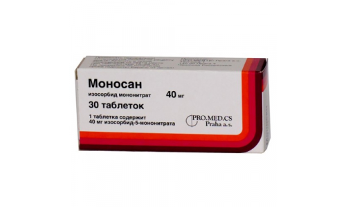МОНОСАН, таблетки 40МГ №30