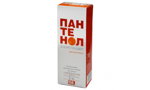 Пантенол Фармстандарт, пена для наруж примен 5% 58г