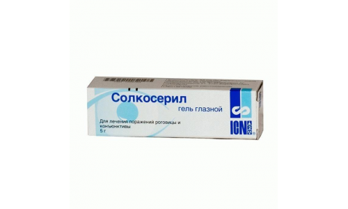 СОЛКОСЕРИЛ, ГЕЛЬ ГЛАЗНОЙ 20% 5Г