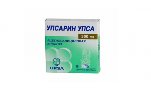 Упсарин Упса, Шипучие таблетки 500мг №16