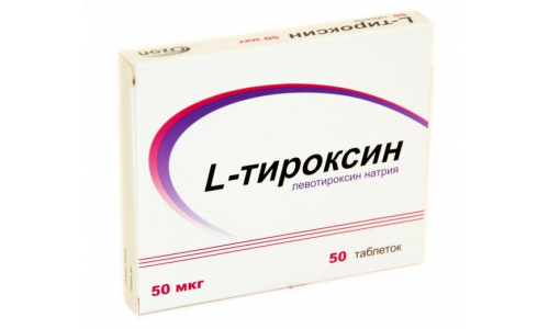 Л-Тироксин, таблетки 50мкг №50