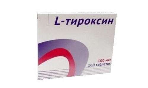 Л-Тироксин, таблетки 100мкг №100