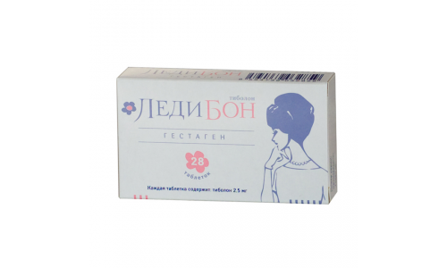 ЛЕДИБОН, ТАБЛЕТКИ 2.5МГ №28