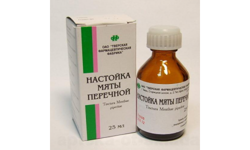 МЯТА ПЕРЕЧНАЯ НАСТОЙКА, ФЛАКОН 25МЛ