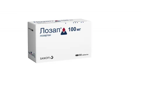 Лозап, таблетки ппо 100мг №90