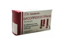 Бисопролол Прана, таблетки ппо 5мг №30