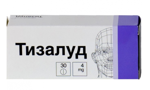 Тизалуд, таблетки 4мг №30