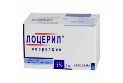 Лоцерил лак для ногтей 5% 5мл