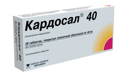 Кардосал 40, таблетки ппо 40мг №28