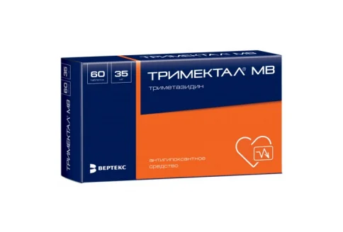 Тримектал МВ, таблетки ппо модиф высвоб 35мг №60