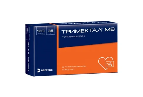 Тримектал МВ, таблетки ппо модиф высвоб 35мг №120