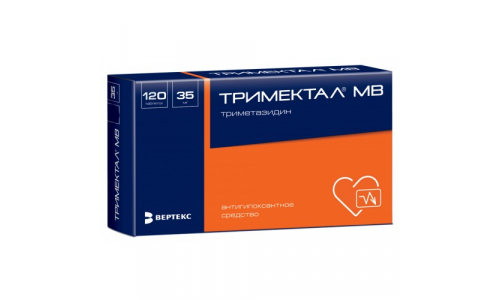 Тримектал МВ, таблетки ппо модиф высвоб 35мг №120