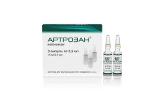 Артрозан, раствор для инъекций ампулы 6 мг/мл 2,5Мл№3