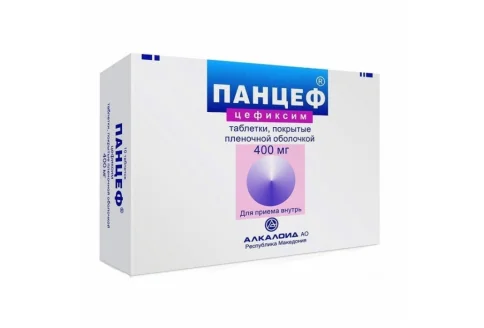 Панцеф, таблетки ппо 400мг №10