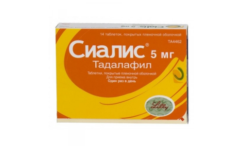 СИАЛИС, ТАБЛЕТКИ  5МГ №14