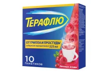 Терафлю, порошок для раствора для внутр №10 лесные ягоды