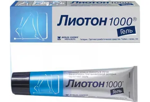 Лиотон 1000, гель для наружн примен 30г