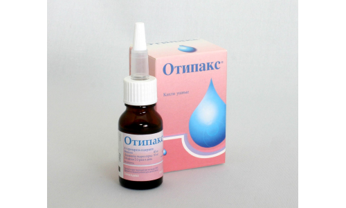 Отипакс, капли ушн 15мл