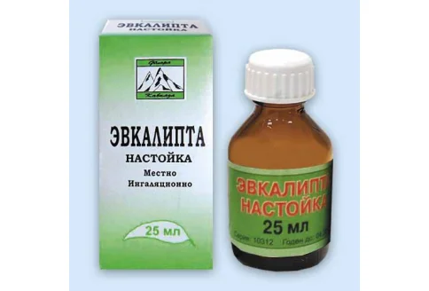 Эвкалипт настойка, флакон 25мл