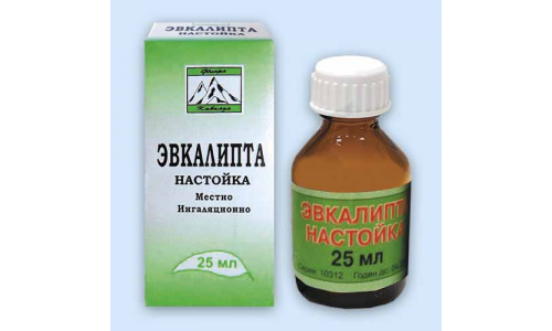 Эвкалипт настойка, флакон 25мл