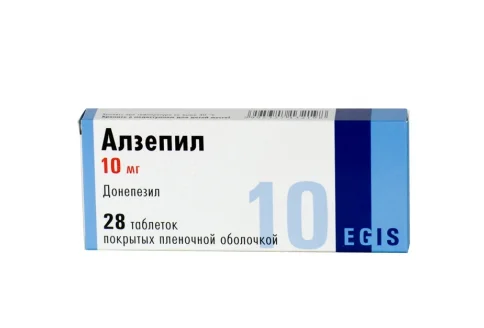 Алзепил, таблетки ппо 10мг №28