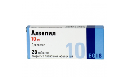 Алзепил, таблетки ппо 10мг №28