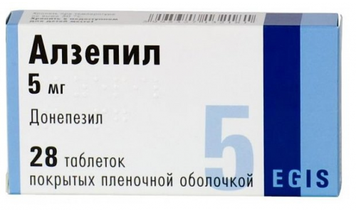 Алзепил, таблетки ппо 5мг №28