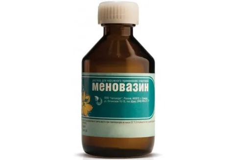 Меновазин, раствор для наруж примен спирт фл 40мл