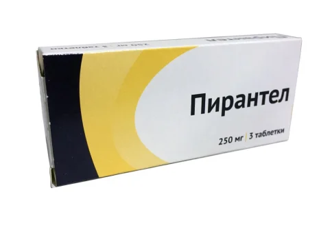 Пирантел, таблетки 250мг №3