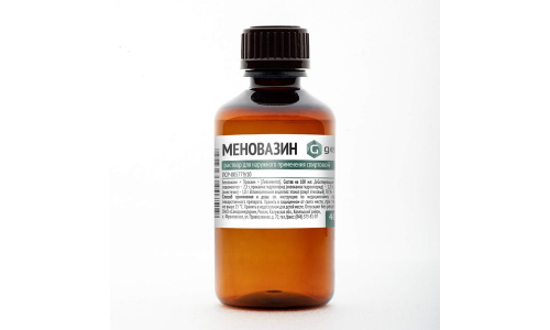 Меновазин, раствор для наруж примен спирт фл 40мл фото 2
