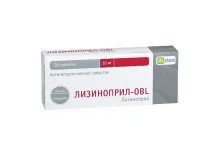 Лизиноприл OBL, таблетки 10мг №30