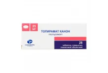 Топирамат-Канон таб ппо 25мг №28