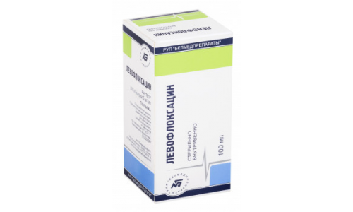 Левофлоксацин р-р д/инф 5мг/мл 100мл